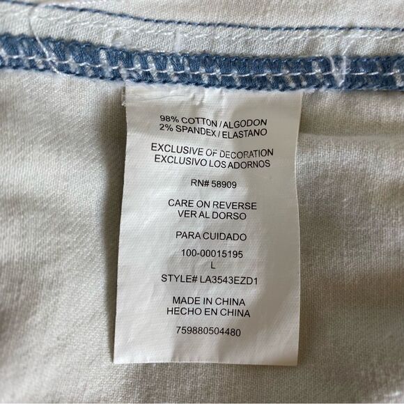 Gibson Latimer Jacket Spring Symphony Blue Long Sleeve SZ L NWT - Picture 13 of 15